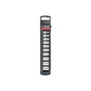 Juego de 10 dados cuadro 1/4' std, TRUPER