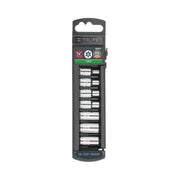 Juego de 7 dados torx cuadro 1/4', TRUPER