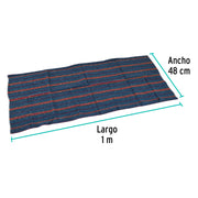 Jerga gris plana de 1 m x 48 cm, KLINTEK