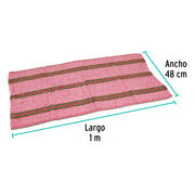 Jerga sarga ligera de 1 m x 48 cm roja, KLINTEK