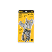 Juego de 2 pinzas y 1 llave ajustable, mangos de PVC, PRETUL