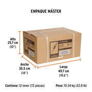 Desarmador de joyero multi puntas 12 en 1, TRUPER