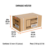 Desarmador de precisión de cruz PH00 mango ergonómico
