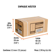 Desarmador de precisión de cruz PH000 mango ergonómico