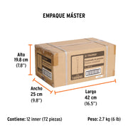 Desarmador de precisión punta torx T3 mango ergonómico