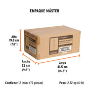 Desarmador de precisión punta torx T6 mango ergonómico