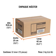 Desarmador de precisión punta torx T8 mango ergonómico
