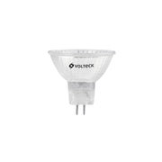 Lámpara de halógeno transp. 50 W tipo MR16 en caja, VOLTECK