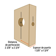 Juego de 4 piezas para instalar cerraduras, TRUPER EXPERT