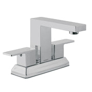 Mezcladora para lavabo 4', cromo, FOSET KUBO