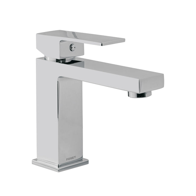 Monomando corto para lavabo, cromo, FOSET KUBO
