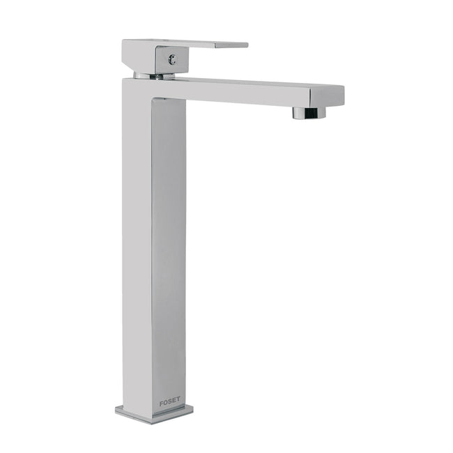 Monomando alto para lavabo, cromo, FOSET KUBO