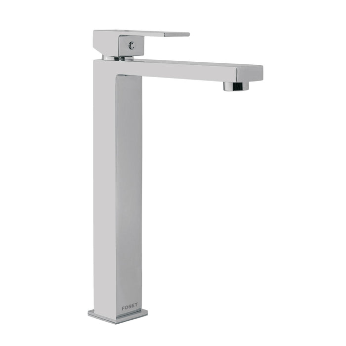Monomando alto para lavabo, cromo, FOSET KUBO