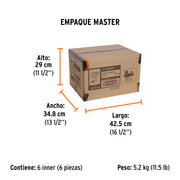 Linterna reflectora LED 2000 lm, recargable, TRUPER