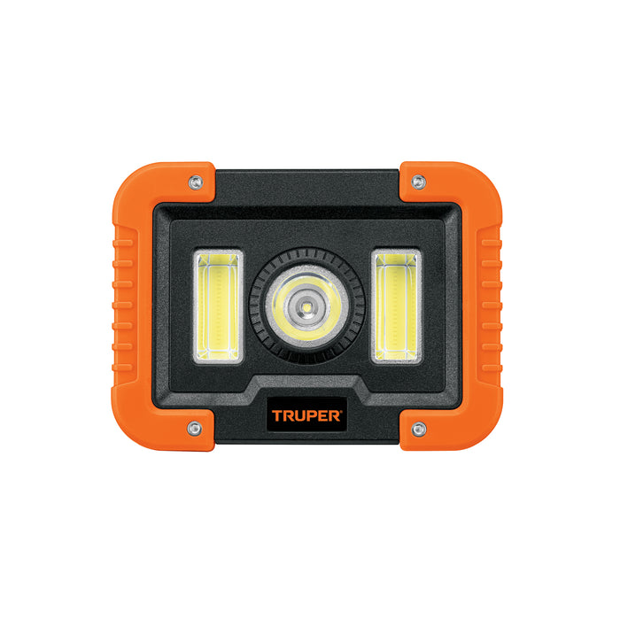 Lámpara LED 1000 lm de trabajo, recargable, TRUPER