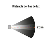 Lámpara LED 280 lm de taller, recargable, TRUPER