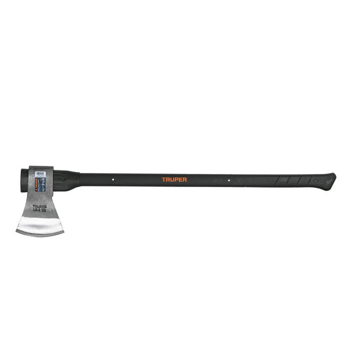 Hacha labor entera 3-1/2 lb, mango de fibra de vidrio 36'