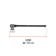 Hacha labor entera 3-1/2 lb, mango de fibra de vidrio 36'
