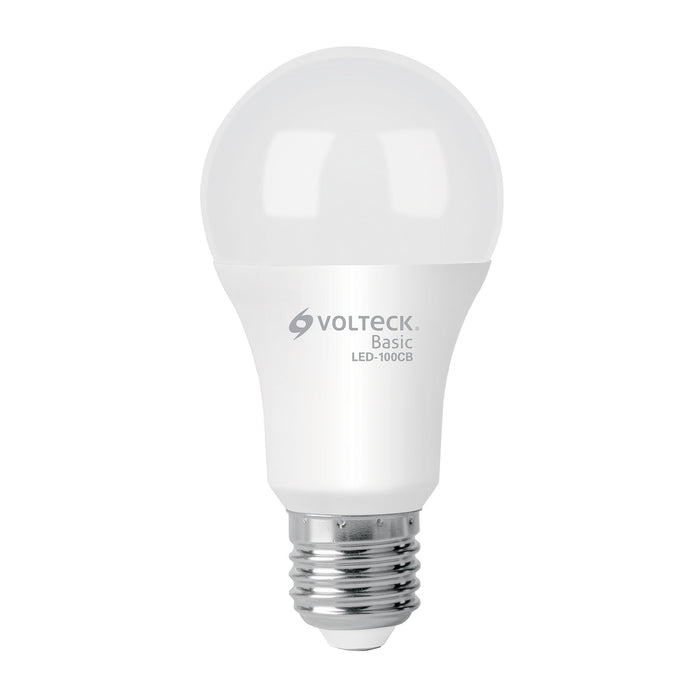 Foco LED 14W (75W) A19, 3000K blanca cálida, 1150 lm, BASIC