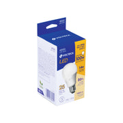 Foco LED 14W (100W) A19, 3000K blanca cálida, 1500 lm, caja