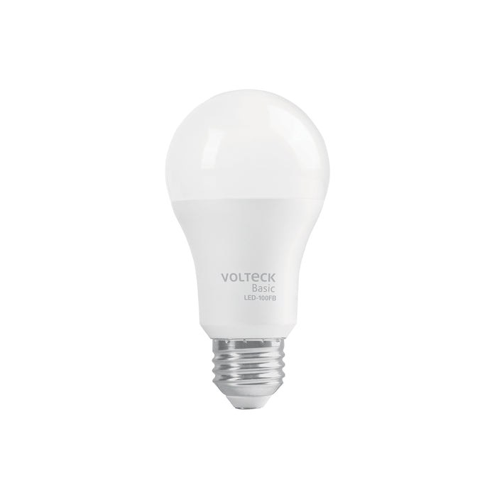 Foco LED 14W (75W) A19, 6500K blanca fría, 1150 lm, BASIC