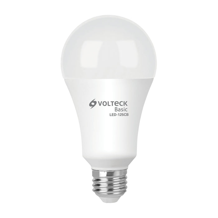 Foco LED 16W (100W) A22, 3000K blanca cálida, 1550 lm, BASIC