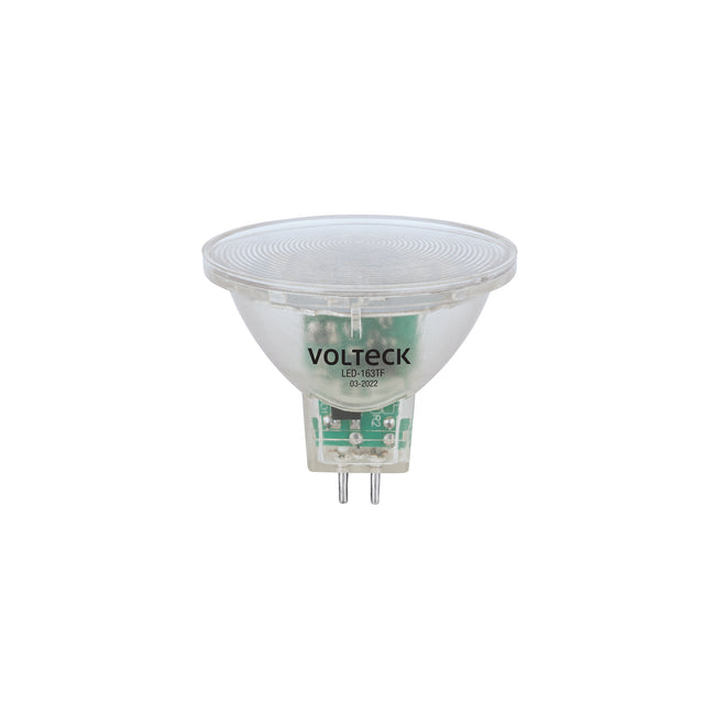 Lámpara trans. de LED 3W MR16 base GU5.3 luz de día, blíster