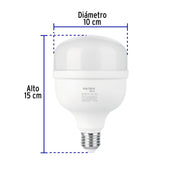 Foco LED alta potencia 25W (250W) 6500 K, VOLTECK BASIC