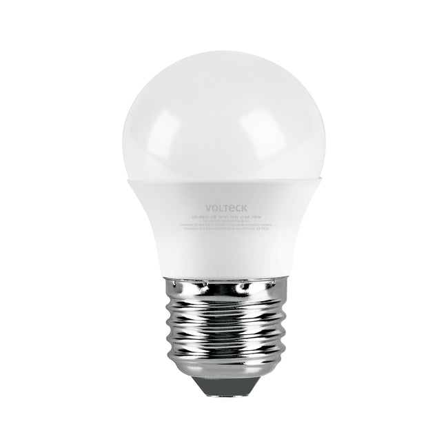 Foco LED 3W (25W) G45, 3000K blanca cálida, 270 lm, caja