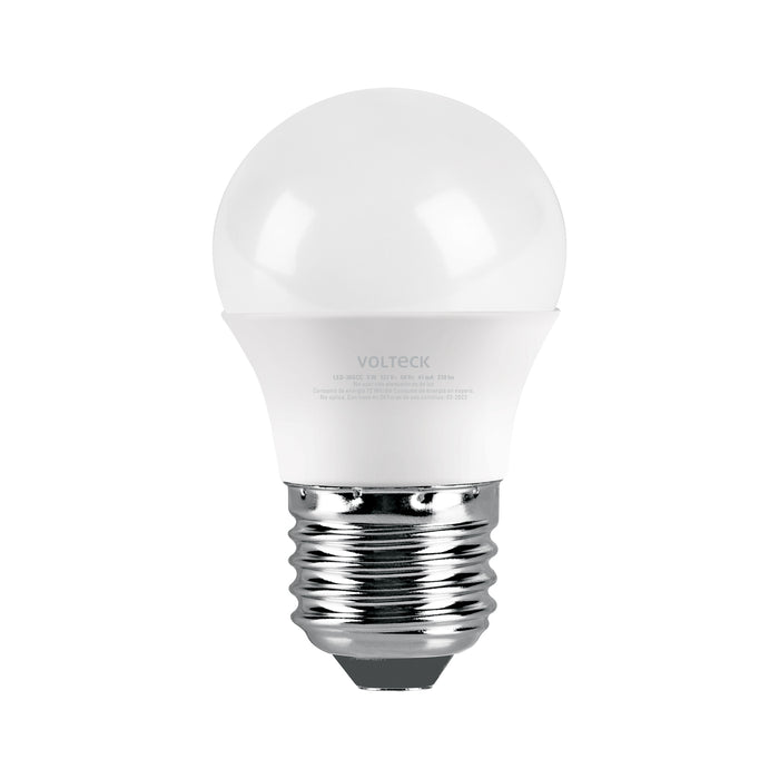 Foco LED 3W (25W) G45, 3000K blanca cálida, 270 lm, caja