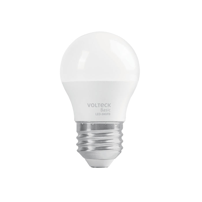 Foco LED 3W (25W) G45, 6500K blanca fría, 270 lm, BASIC