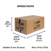Foco LED 3W (25W) G45, 6500K blanca fría, 270 lm, blíster