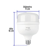 Foco LED alta potencia 35W (350W) 6500 K, VOLTECK BASIC