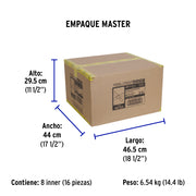 Lámpara LED tipo ventilador 32W, 4 aspas, 6500K, BASIC