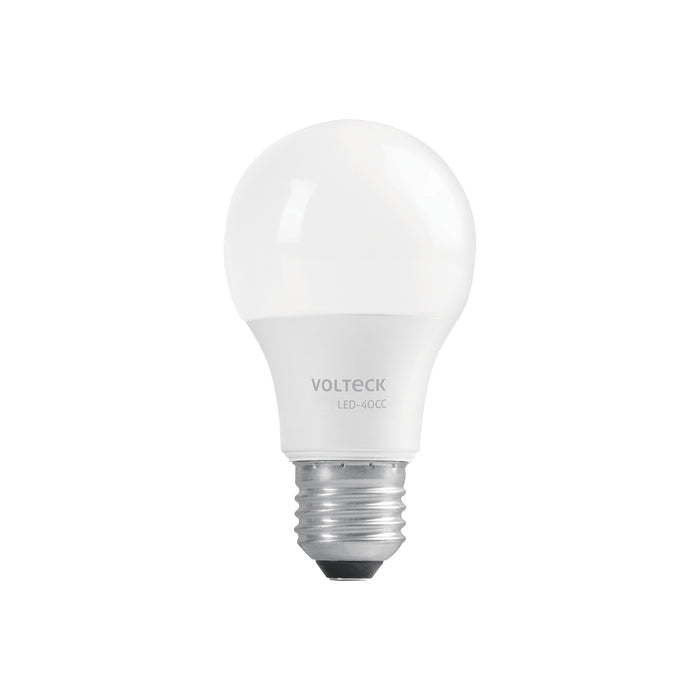 Foco LED 6W (40W) A19, 3000K blanca cálida, 440 lm, caja