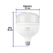 Foco LED alta potencia 40W (450W) 6500 K, VOLTECK BASIC