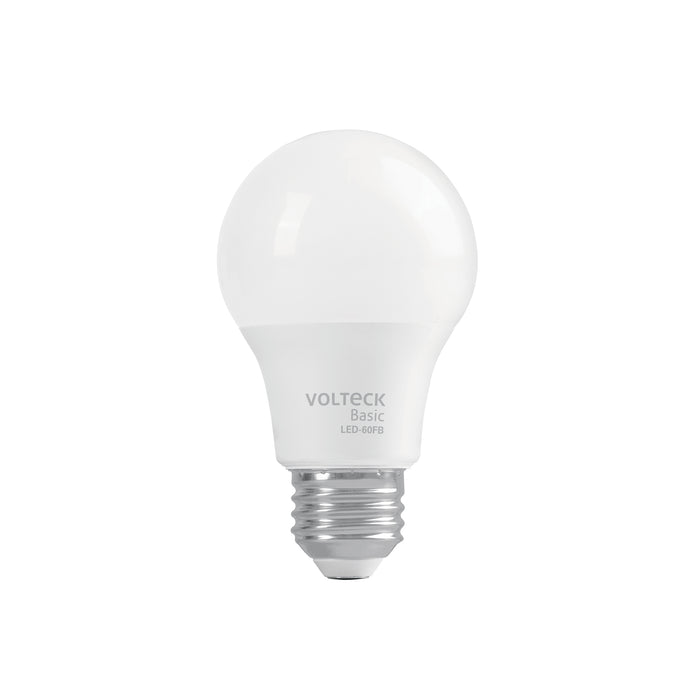 Foco LED 8W (60W) A19, 6500K blanca fría, 790 lm, BASIC
