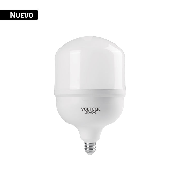 Foco LED alta potencia 60 W (650 W), 6500 K, E26, VOLTECK