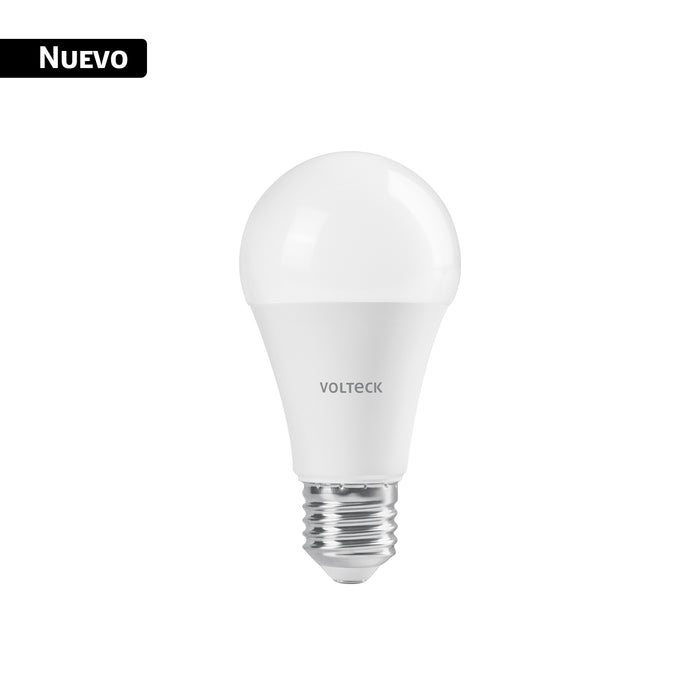 Foco inteligente Wi-Fi 9 W A19 RGBW multicolor,VOLTECK