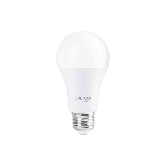 Foco LED 10W (75W) A19, sensor de luz, 6500K, VOLTECK