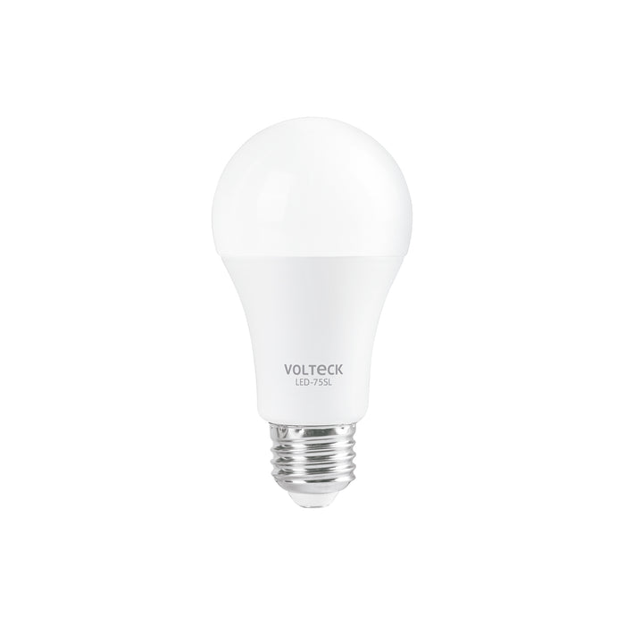 Foco LED 10W (75W) A19, sensor de luz, 6500K, VOLTECK