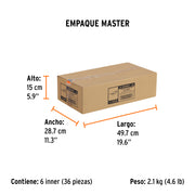 Lentes de seguridad ajustables ámbar, TRUPER CLASSIC