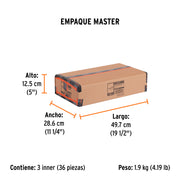 Lentes de seguridad ajustables grises, TRUPER Classic