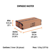 Lentes de seguridad ajustables transparentes, TRUPER Classic