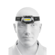 Linterna de minero LED 460 lm con sensor, recargable, TRUPER