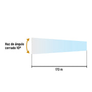 Linterna de minero LED, 70 lm, recargable, PRETUL
