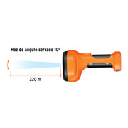 Linterna plástica de LED 300 lm, recargable, TRUPER