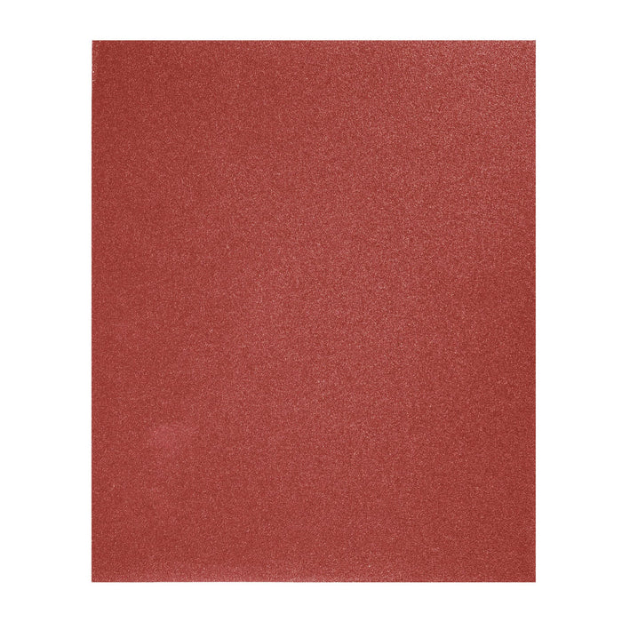 Lija de esmeril roja grano 100 de óxido de aluminio, TRUPER