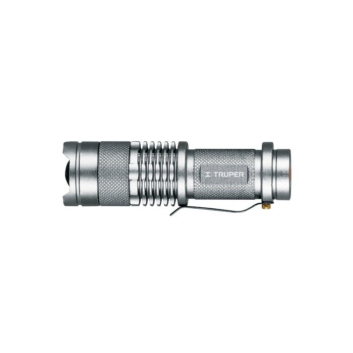 Linterna de aluminio 1 LED de 40 lm con 1 pila AA, TRUPER