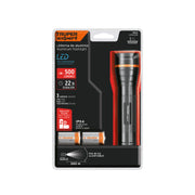Linterna de aluminio LED Cree 500 lm con 2 pilas D, EXPERT